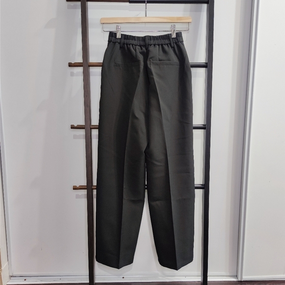 Cut twills center press slacks pants - Picture 3 of 8